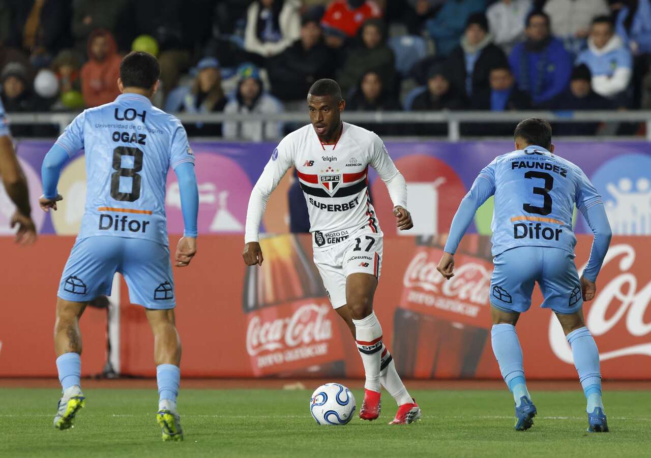 André Silva também não estará no duelo entre São Paulo e Botafogo - Foto: Rubens Chiri / Sâo Paulo FC