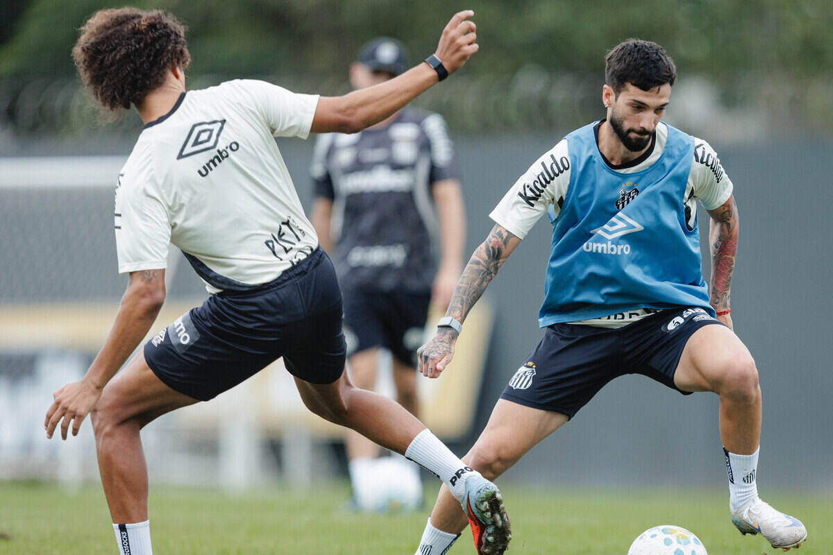 Santos se prepara para primeiro amistoso da intertemporada- Foto: Raul Baretta/ Santos FC