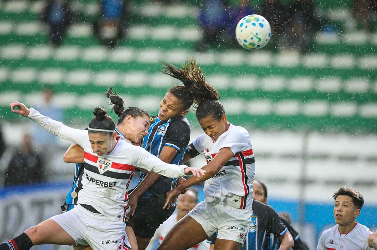 Grêmio x São Paulo - Brasileiro Feminino - CAROLINE MARTINS/GRÊMIO FBPA