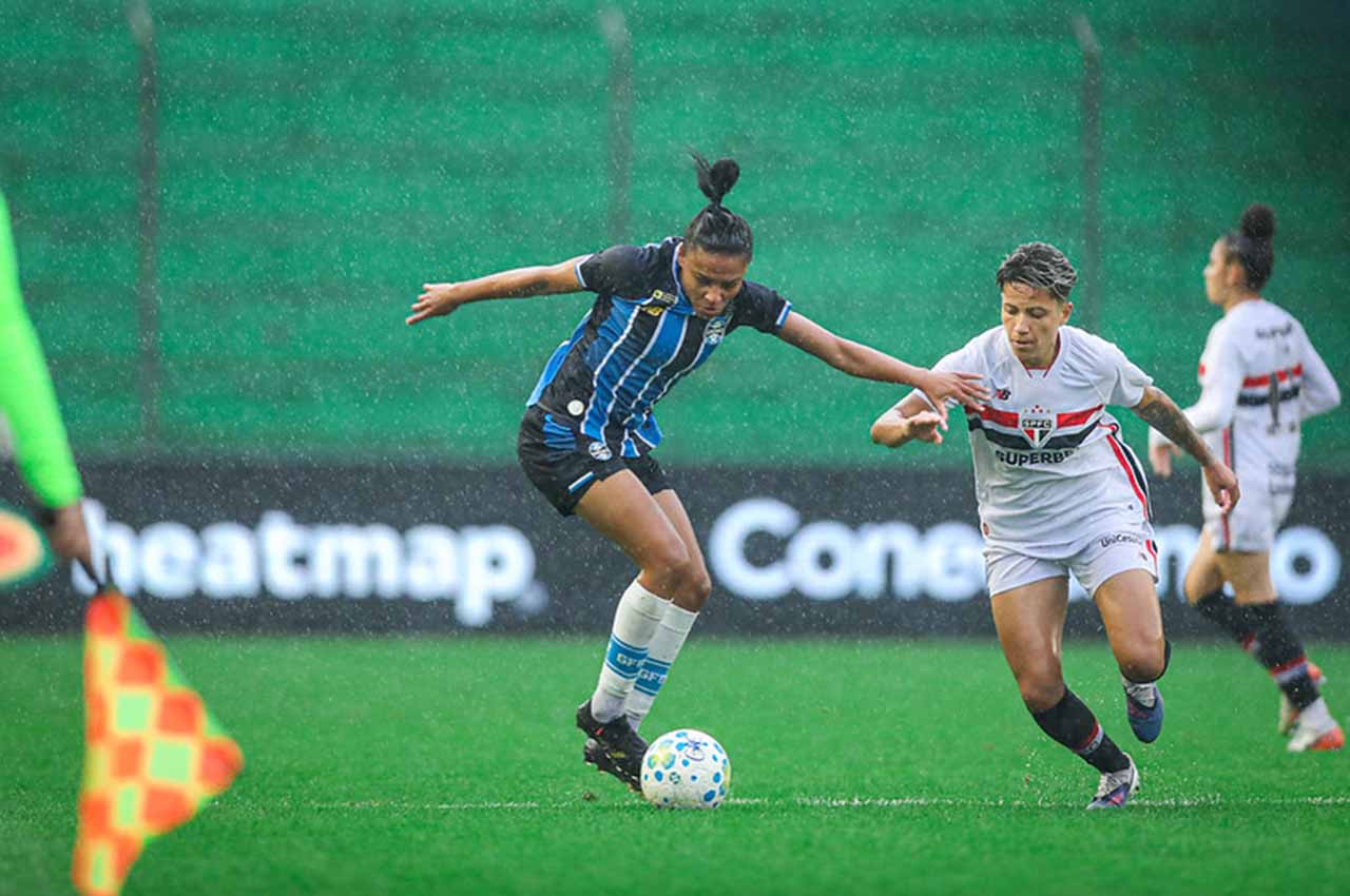Grêmio x São Paulo - Brasileiro Feminino - CAROLINE MARTINS/GRÊMIO FBPA