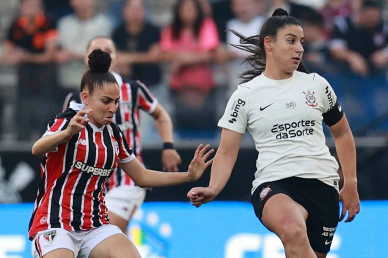 Corinthians x São Paulo - Brasileiro Feminino primeiro jogo da final - Divulgação/Corinthians Futebol Feminino