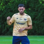 Com dores na coxa, Calleri faz trabalho separado e pode desfalcar o São Paulo contra o Bragantino