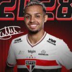 São Paulo acerta renovação do jovem meia Alves até o final de 2028
