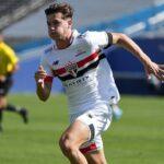Com três gols de Matheus Menezes, São Paulo vence Midtjylland e chega à final da Dallas Cup sub-19