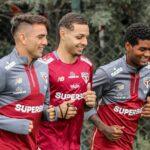 São Paulo se reapresenta após vencer o Santos e inicia preparação para pegar o Libertad
