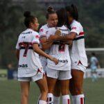São Paulo vence o Grêmio fora de casa e dorme na liderança do Campeonato Brasileiro Feminino