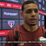 Matheus Alves revela aprendizado no profissional do São Paulo