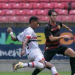 São Paulo empata jogo de ida das quartas da Copa do Brasil sub-17 com o Sport