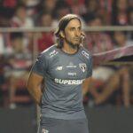 Zubeldía mira boa estreia na Libertadores para aliviar pressão no comando técnico do São Paulo