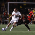 Maik faz primeiro gol pelo São Paulo, garante empate e festeja: “Estou felizão”