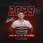 São Paulo amplia contrato de Pablo Maia até dezembro de 2029