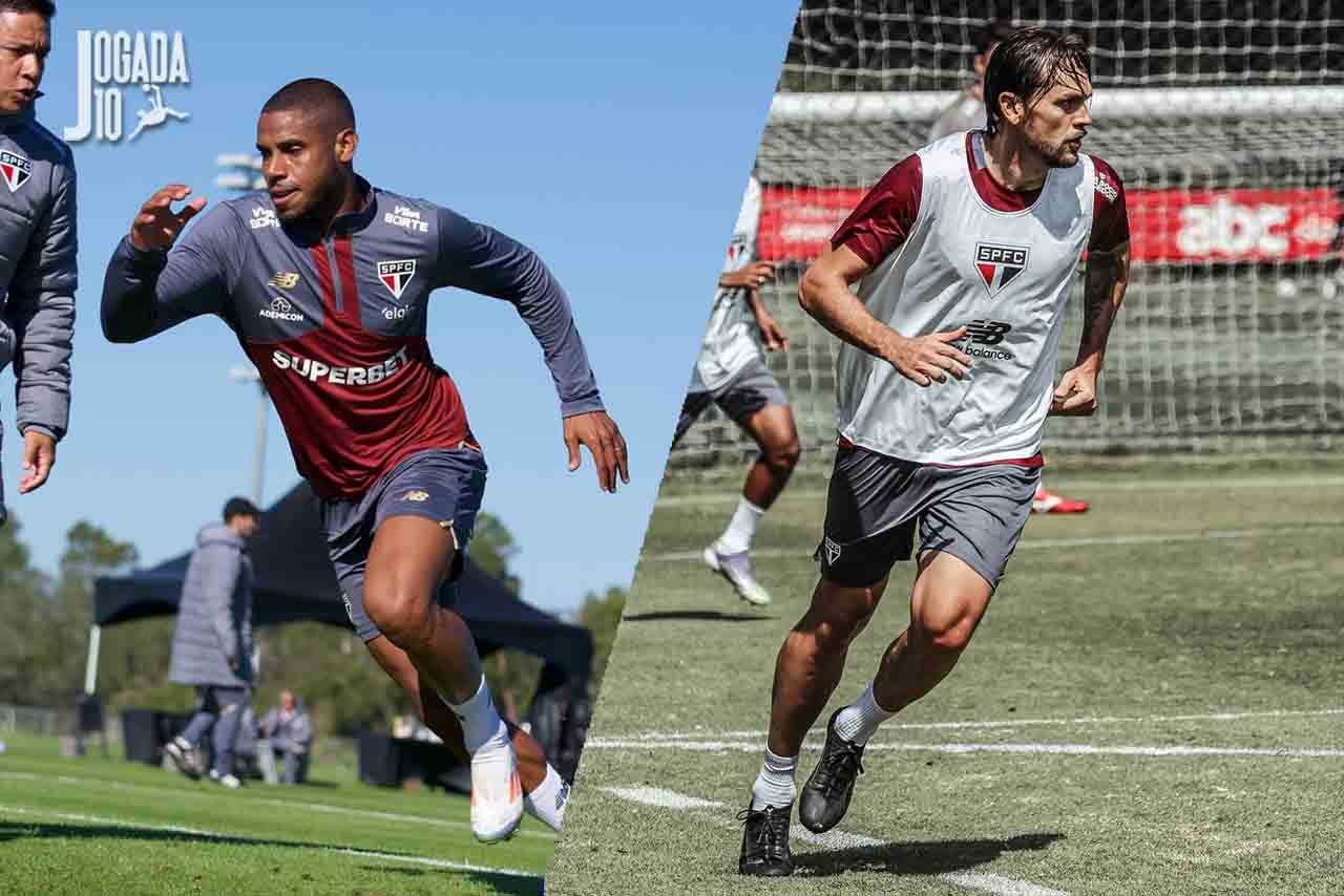 São Paulo divulga recuperação de Tolói e tratamento conservador para André Silva