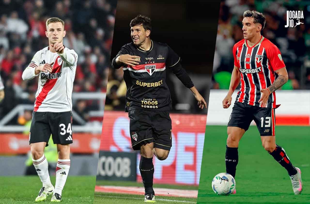 São Paulo encaminha troca com o River Plate para permanecer com dupla