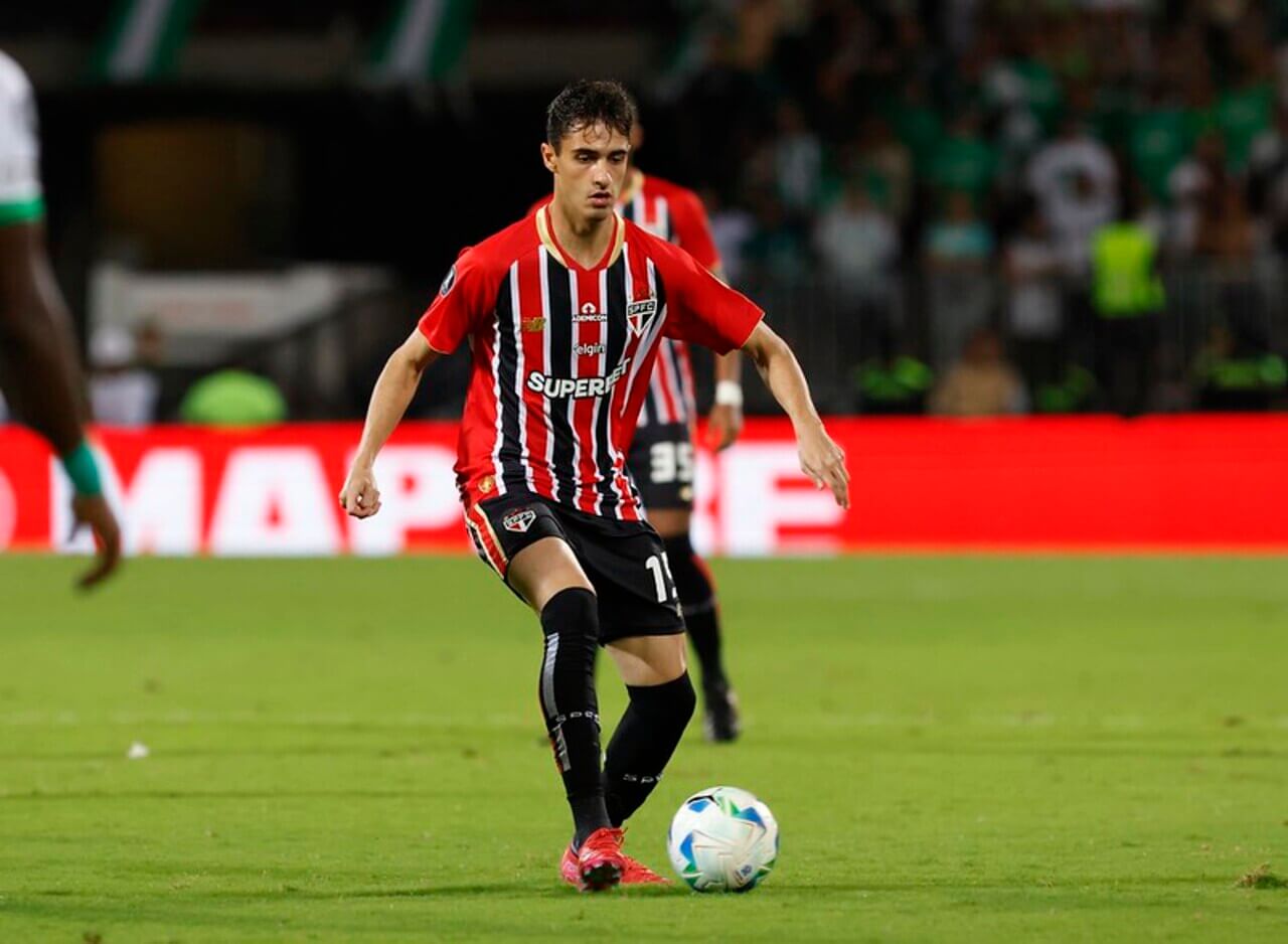 Rodriguinho - - Atlético Nacional-COL x São Paulo - Foto: Rubens Chiri/Saopaulofc.net