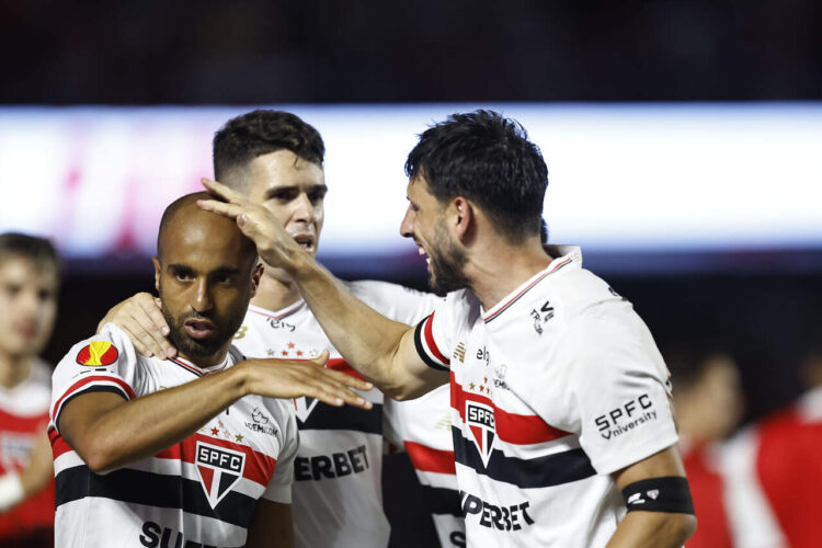 Lucas e Calleri vivem último ano no São Paulo sem pressa por renovação
