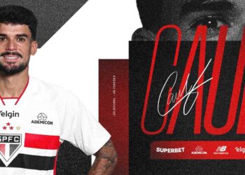 São Paulo anuncia a contratação do meia-atacante Cauly