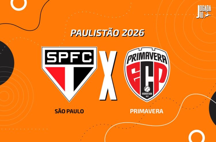São Paulo x Primavera: onde assistir, escalações e arbitragem
