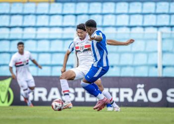 São Paulo leva gols no fim, cede empate ao Avaí e não entra no G8 do Brasileiro Sub-20
