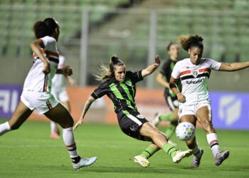São Paulo só empata com América-MG e perde chance de liderar o Brasileiro Feminino