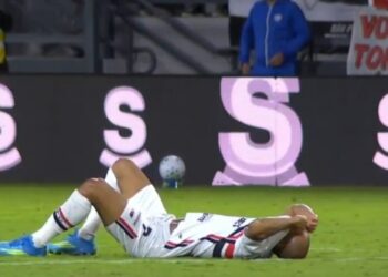 Drama de Lucas Moura marca empate do São Paulo